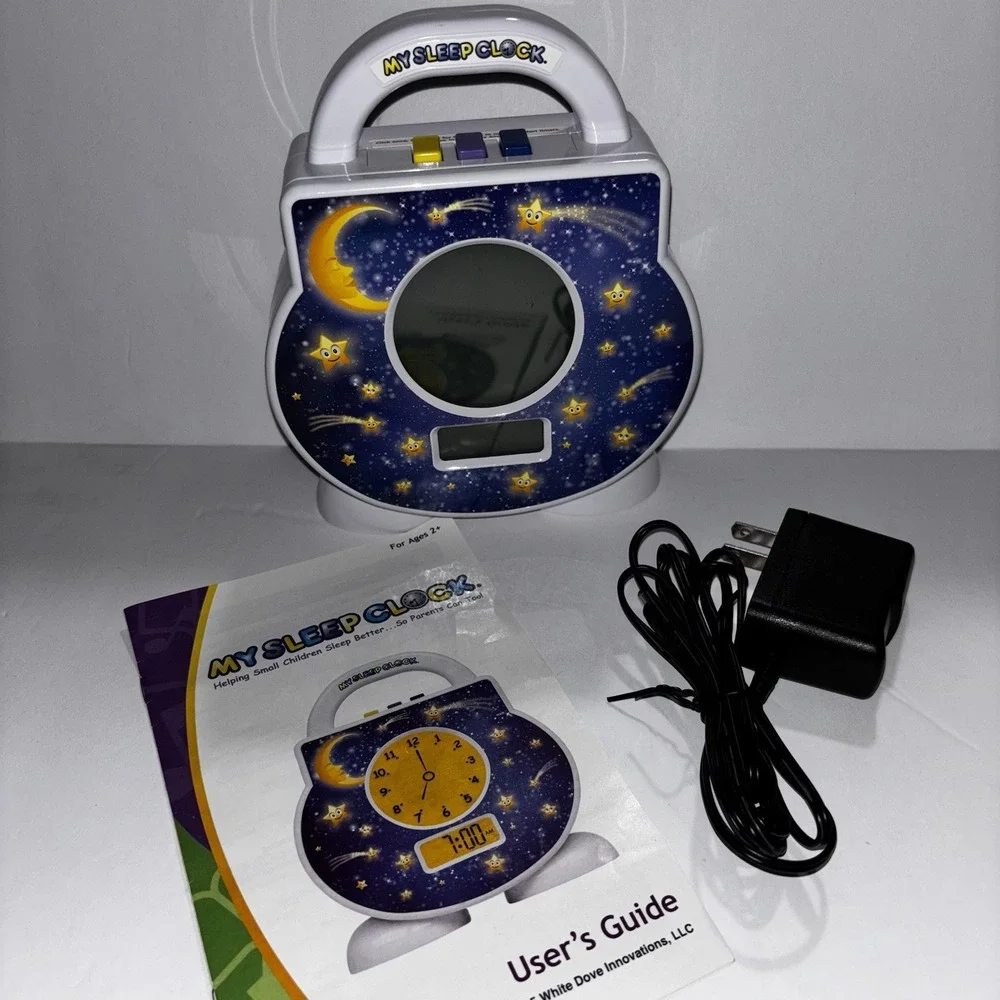 My Sleep Clock Nightlight, Alarm & Nap Timer Helps Kids Sleep Pattern
